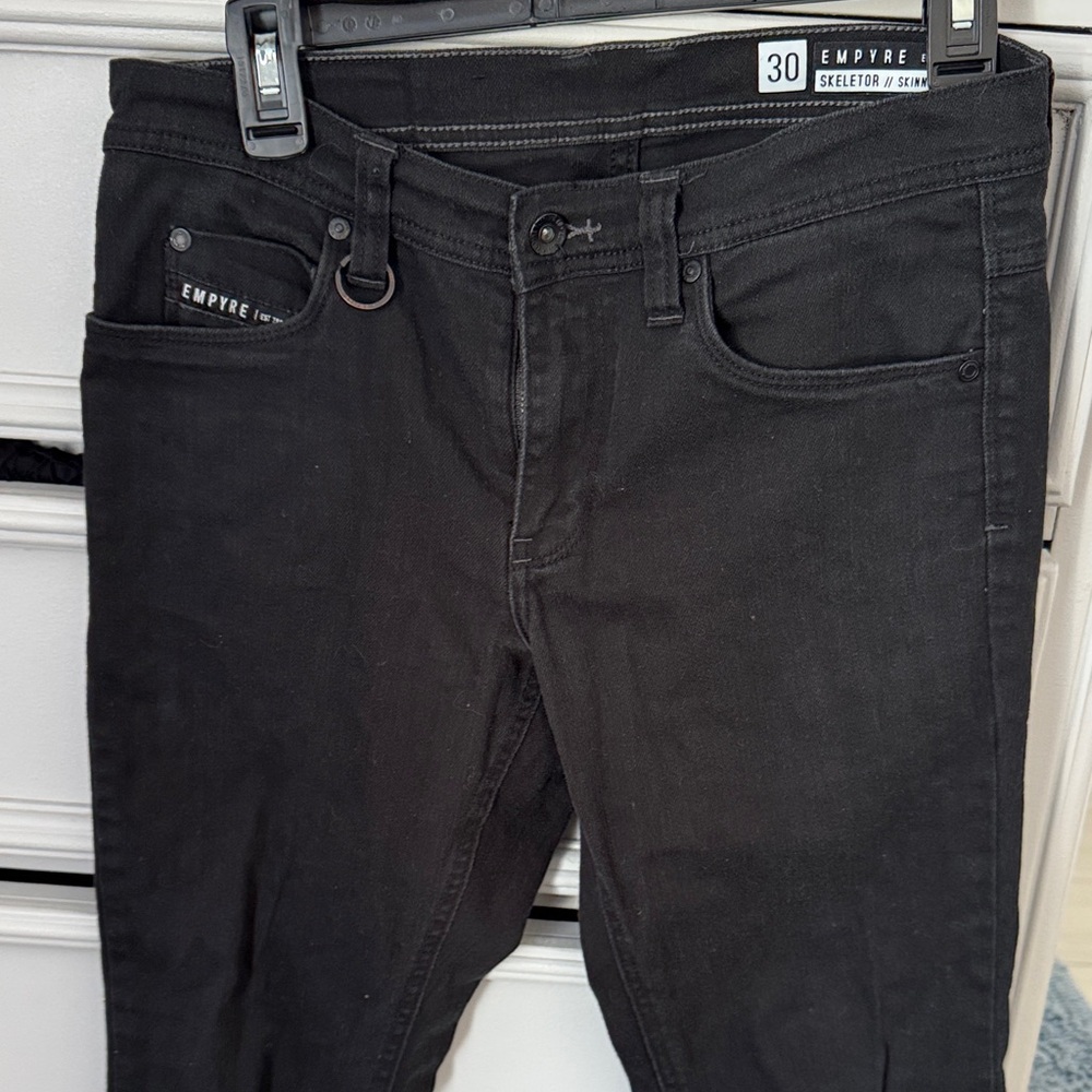 Empyre Men's Dark Skinny Jeans